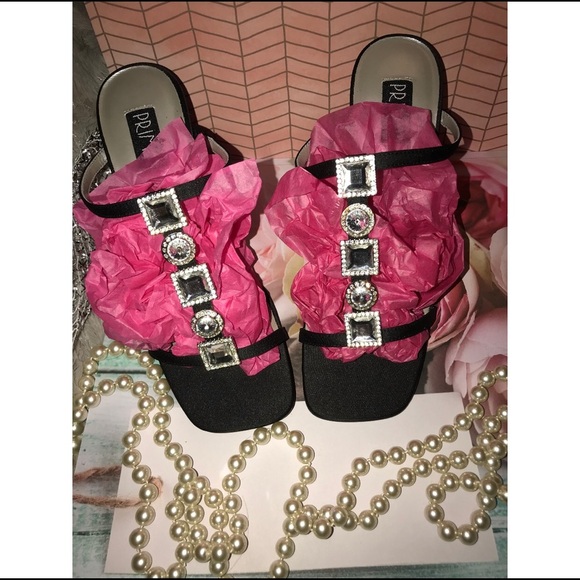 PRIMA NBW ELEGANT ENCRUSTED CRYSTAL HEEL - Picture 2 of 5